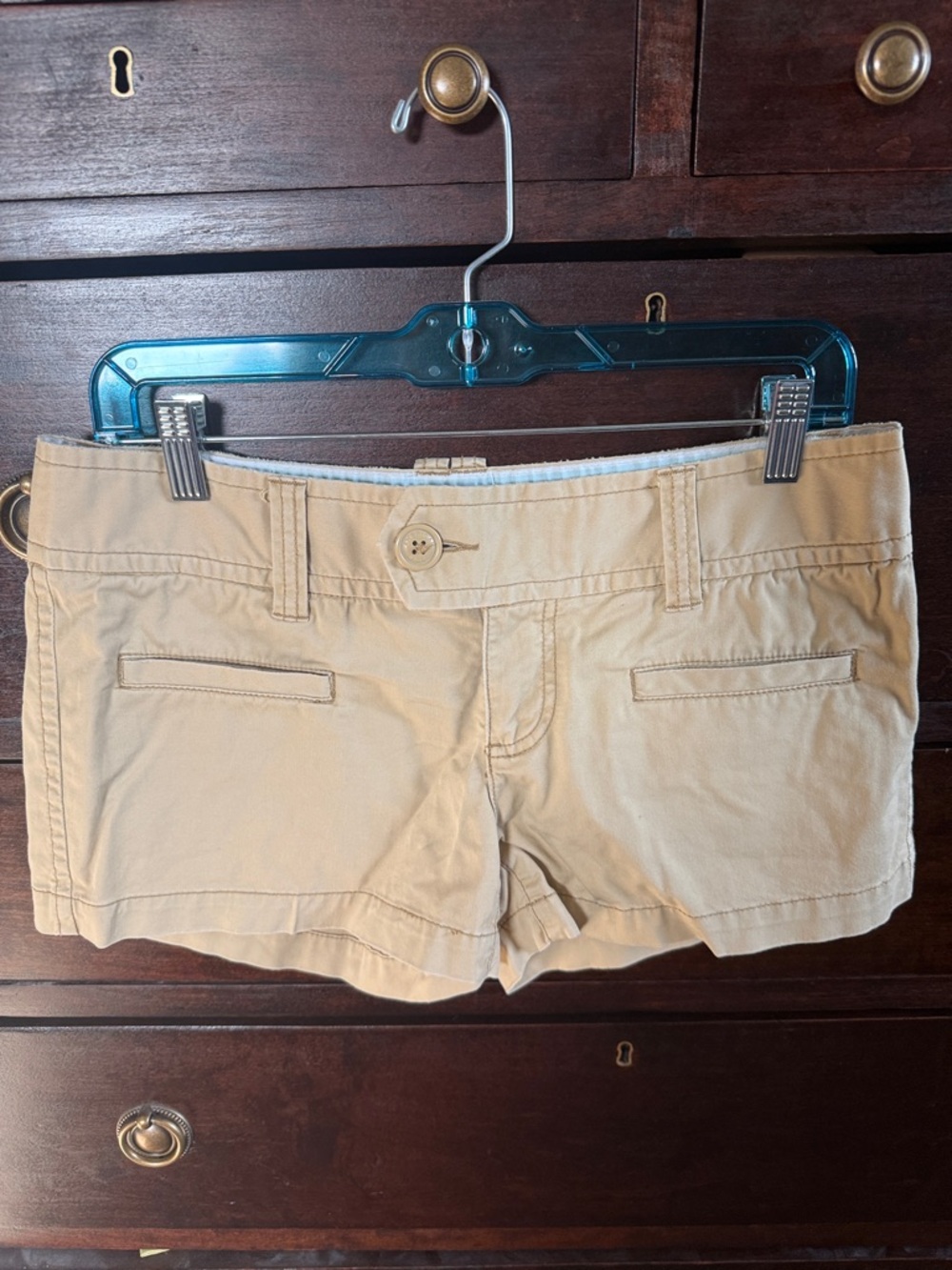 American Eagle Outfitters Tan Cotton Shorts Size 4